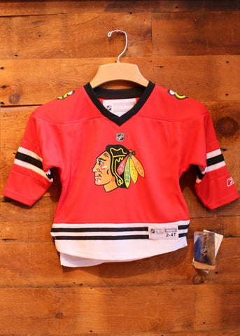 Youth Jersey Chicago Blackhawks Red with No Name on Back