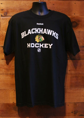 Men's T-Shirt Chicago Blackhawks Hockey Black