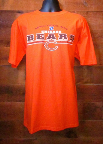 Men's T-Shirt Chicago Bears Football Orange NFL