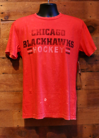 Men's T-Shirt Chicago Blackhawks Hockey Red